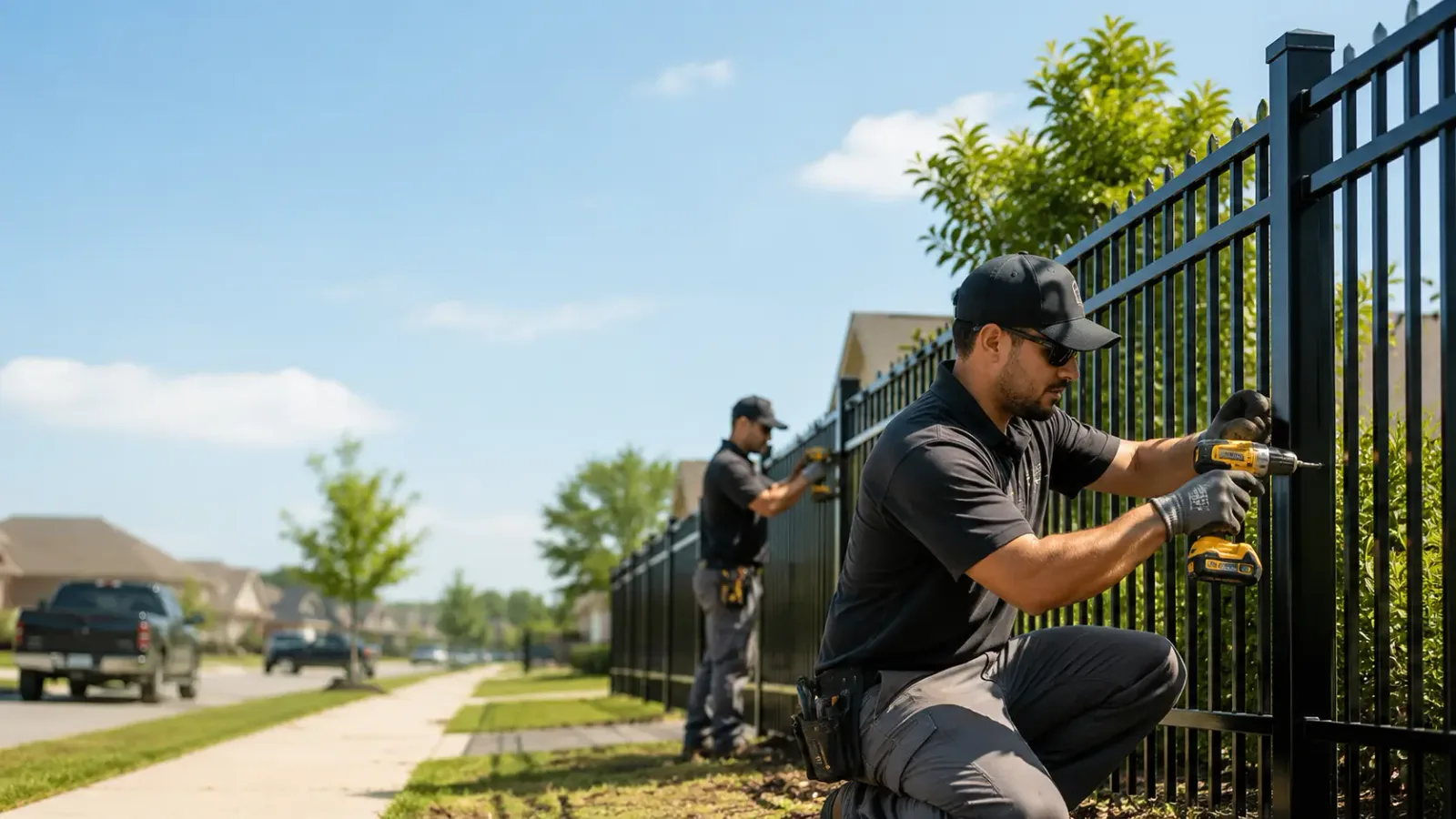Metal Fence Installation in Richmond, IL